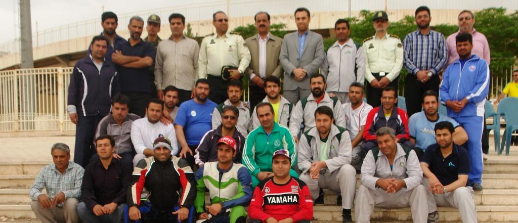 حضور فرماندهی انتظامی کاشان در ورزشگاه بزرگ کاشان
